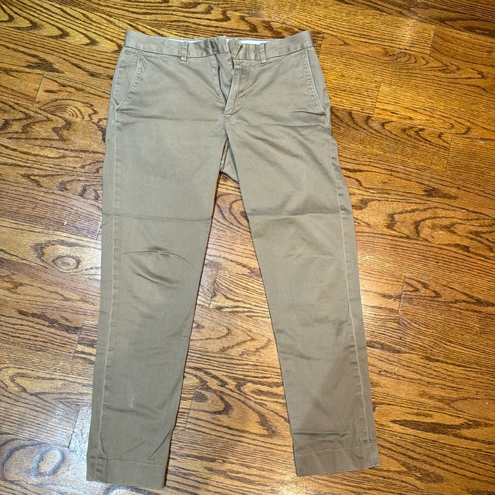 J Crew Bowery Stretch Khakis 30x30